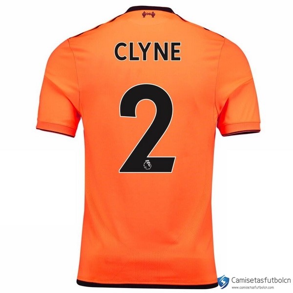 Camiseta Liverpool Tercera equipo Clyne 2017-18